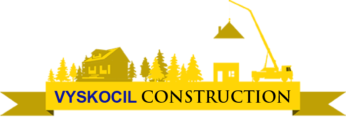 vyskocil construction logo with icon